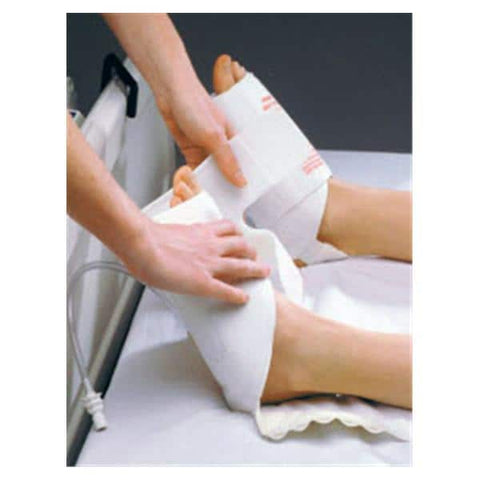 ArjoHuntleigh Inc Garment Compression Foot Flowtron Unisex Black/Yellow Size Large Each - FG200-R