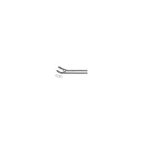 Miltex Forcep Surgical House 2-51/64" Oval Cup Angled Right Stainless Steel Each - Integra Miltex - 19-2118