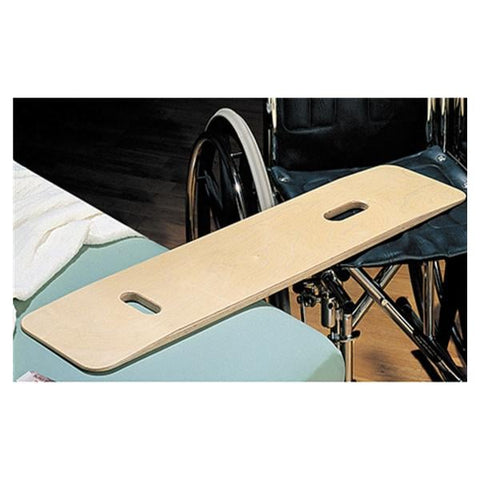 Hausmann Industries Board Transfer Bariatric 35x8x5/8" Wood Birch With Two Slots Each - 5085