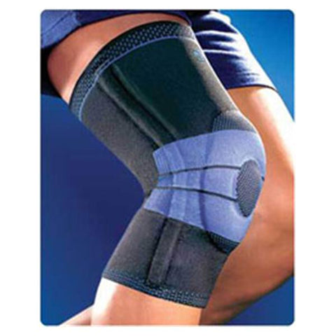 Patterson Med(Sammons Preston) Brace GenuTrain Adult Knee Knit Black Size 3 Universal Each - 927774