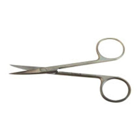 BR Surgical, LLC Scissors Iris 4-1/4" Sharp/Sharp Straight Stainless Steel Each - WG08-34011
