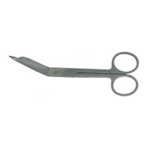 BR Surgical, LLC Scissors Bandage Lister 7-1/4" Angled Stainless Steel Each - WG08-90120