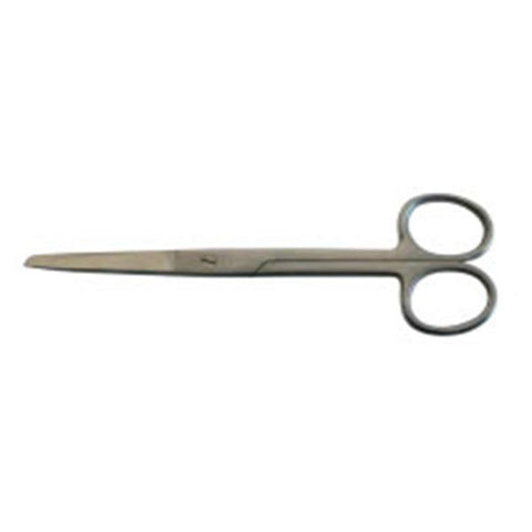 BR Surgical, LLC Scissors Operating 6-1/2" Sharp/Blunt Straight Stainless Steel Each - WG08-11016