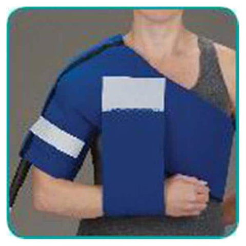 Deroyal Industries Inc Wrap Hot/Cold Therapy Shoulder 10.5x10.5" Reusable Each - T6120