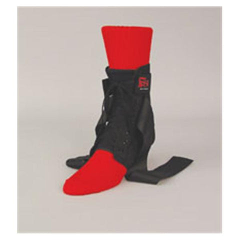 Bird & Cronin Brace Support F8 Ank Nylon Black Sz M8-10/W10-11 Medium 12-13" Universal Each - 0814-2233