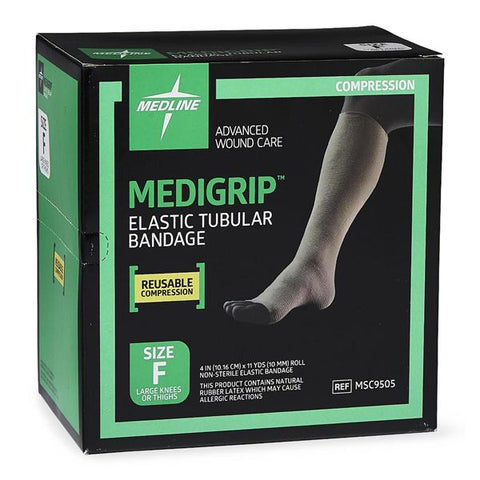 Medline Industries Inc Bandage Medigrip 4"x11yd Tubular Elastic Size F 1Rl/Bx - MSC9505