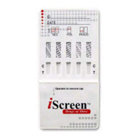 Alere Toxicology iScreen Drug Screen Test Kit 5 Panel 25/Bx - Products - DOA-754