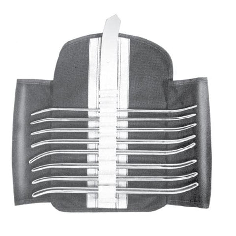 Miltex Dilator Uterine Pratt Meister-Hand 11-1/2" 4.3-14.2mm 13-43Fr Dbl End Rsbl SS Each - Integra Miltex - MH30-561