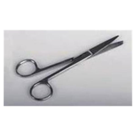 Medline Industries Inc Scissors Operating 5-1/2" Sharp/Sharp Straight Stainless Steel Disposable 12/Bx - MDS10377