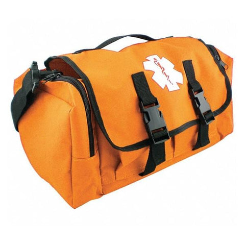 Medsource International Bag Cab 13x9x6" Orange Zipper/Buckle Closure Top Handle/Shoulder Strap Each - MS-B3302