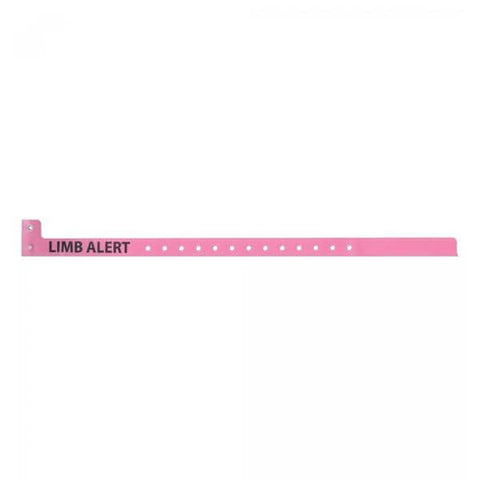 Precision Dynamics Corp. Wristband Sentry SuperBand Polyester Pink 500/Box - 5065-12-PDM