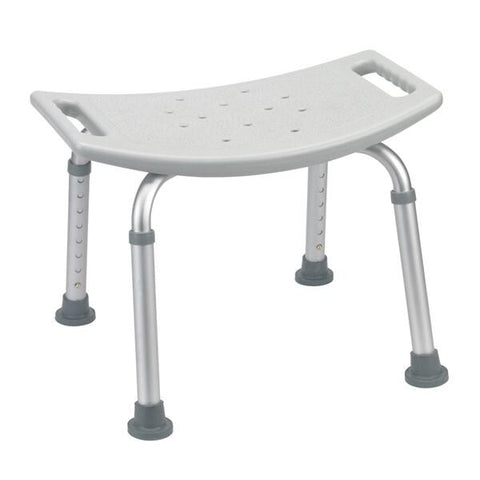 Drive Medical Designs Bench Shower 400lb Capacity 19.5x19.5x15.5-19.5" Aluminum/Plastic Each - RTL12203KDR