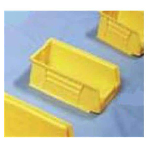 Healthmark Bin Storage AkroBins 7-3/8x4-1/8x3" Yellow Polymer With Label Holder Eachch - 30-220 YL