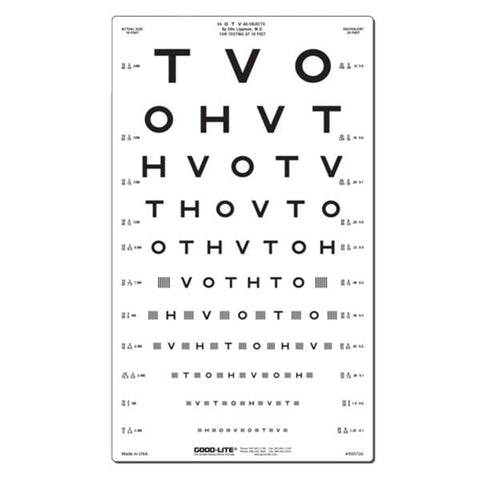Good Chart Distance HOTV Crowded Eachch - Lite Co - 800726