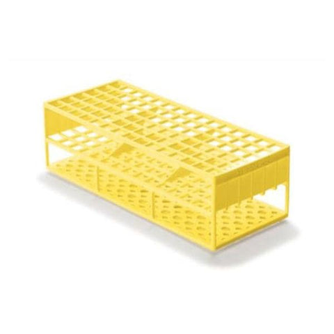 Marketlab Tube Rack 13mm 90 Place Yellow 2/Pk - 1892-YL