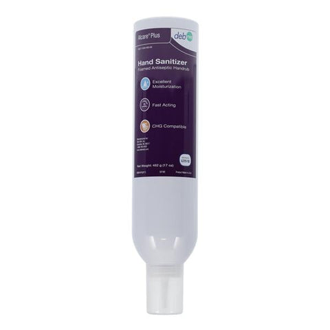 DebMed Sanitizer Hand Foam Mousse AlCare Plus 62% Ethyl Alc 17oz Aers Cn FrgrncFr 12/Ca - 639990