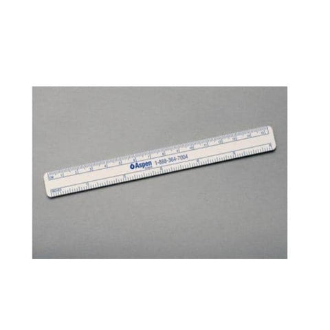 Aspen Surgical Ruler 6" Reusable Non-Sterile 1000/Bx - 0003-00-PDR