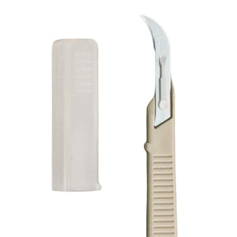 Dynarex Corporation Scalpel Surgical Medicut #12 Safety Sterile Disposable 10/Bx - 4112