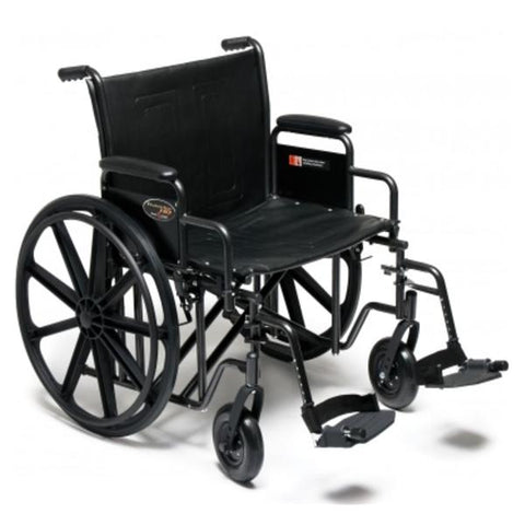 Graham Wheelchair Transport Traveler HD 500lb Capacity Hammertone Swngwy Ftrst Each - Field/Everest &Jennings - 3G010520
