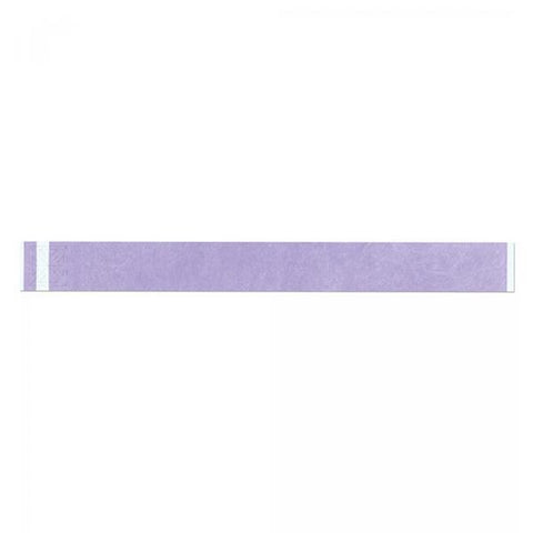Precision Dynamics Corp. Wristband Identification Short Stay Tyvek Lavender Adult 1000/Box - 3005-23-PDR