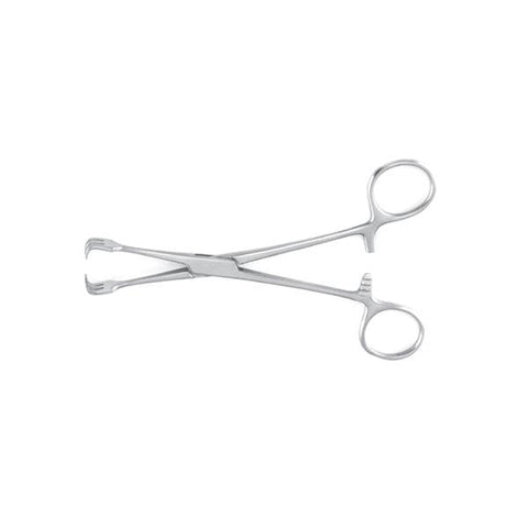 Miltex Forcep Traction Lahey Meister-Hand 6-1/4" 3x3 Teeth Stainless Steel Each - Integra Miltex - MH12-80
