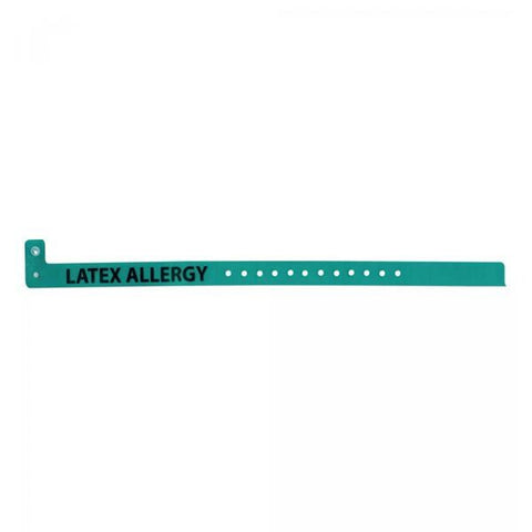 Precision Dynamics Corp. Wristband Identification ClearImage Mint Green 500/Box - 130A-86-PDM