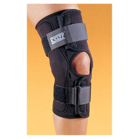 Hely & Weber Brace Orthosis Knapp Knee Kuhl Neoprene Black Size 12" X-Small Each - 5656-BLK-XS