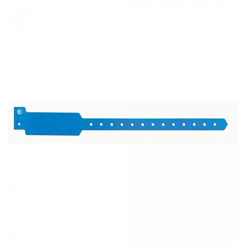 Precision Dynamics Corp. Wristband Identification Sentry SuperBand Poly Blue Adlt/Ped Write On 500/Box - 5070-13-PDM