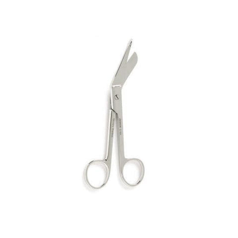 Derron Surgical Instruments Scissors Bandage Lister 7-1/4" Angled Stainless Steel 1/Pr - 12-906