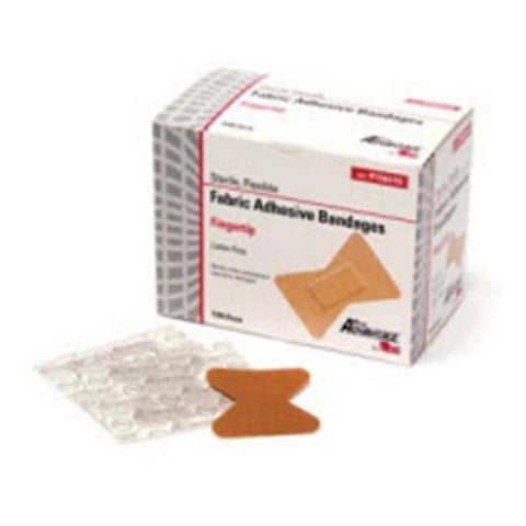 National Distribution & Contra Bandage Pro-Advantage 1.75x2" Elastic/Fabric Tan LF Non-Sterile 100/Bx, 12 BX/CA - NDC P150115