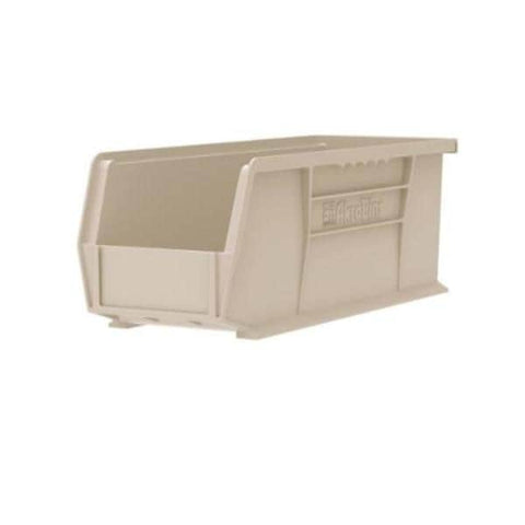 Akro Bin Storage AkroBins 14-3/4x5-1/2x5" Stone Polymer With Label Holder 12/Case - Mils - 30234STONE