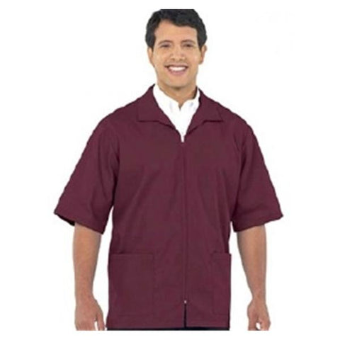Fashion Seal Shirt Casual Fashion Poplin Unisex X-Large Burgundy Each - 189-XL