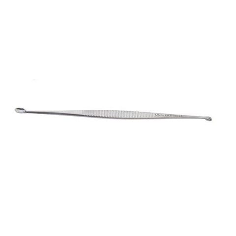 Teleflex LLC Curette Bone Williger 5-1/2" 3/4mm Oval Cup Tip Stainless Steel Each - KM29630