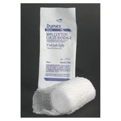 Integra LifeSciences Corp Bandage Dutex 4"x4.1yd Conforming 100% Cotton LF Non-Sterile 96/Ca - 76783