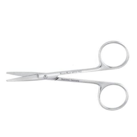 Miltex Scissors Iris Knapp Iris Meister-Hand 4" Blunt/Blunt Smooth Straight 25cm SS Each - Integra Miltex - MH18-1422