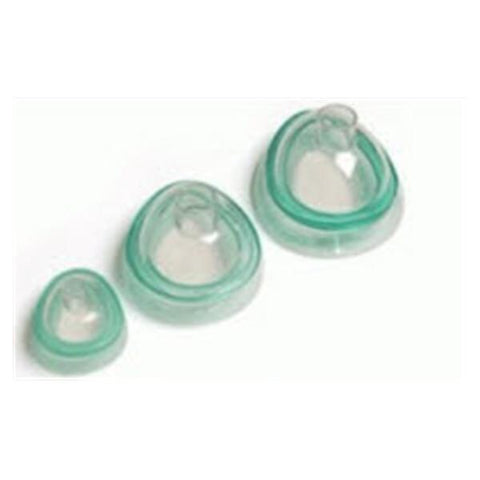 O Mask Anesthesia Adult/Pediatric Small Silicone Clear Disposable w/o Tubing 12/Ca - Two Medical Technologies - 02FM5207-CS