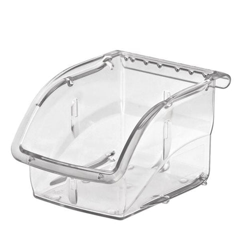 Akro Bin Shelf Insight 5-3/8x4-1/8x3-1/4" Ultra-Clear Polycarbonate 16/Package - Mils - 305A1