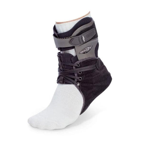 DJO, Inc Brace Compression DonJoy Velocity ES Ft/Ank Fbrc/Plstc Blk Sz Md 10-12.5" Lft Each - 111000000000