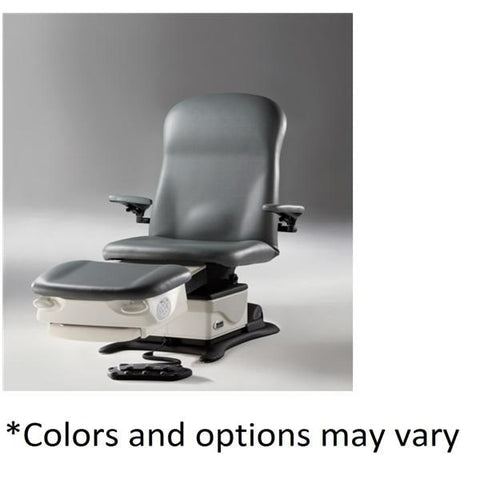 Midmark Corporation Chair Podiatry Barrier-Free Power 450lb Capacity w/o Top 19-40" Steel Each - 647-003