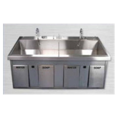 Mac Medical Sink Scrub 64x27.5" Sloping Basin Each - SS64-EYE