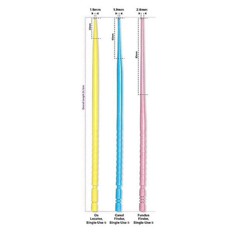 Gynex Corporation Finder Cervical Canal 8-1/2" 45mm Tapered Tip Malleable/Soft 12/Bx - 4212
