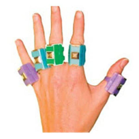 Patterson Med(Sammons Preston) Weight Rehabilitation CanDo 5/Set Finger Multicolor Each - 9690-50
