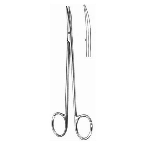 Hermann Medizentechnik Scissors Dissecting Jamison SuperCut 7" SuperCut Stainless Steel Each - H-525SC