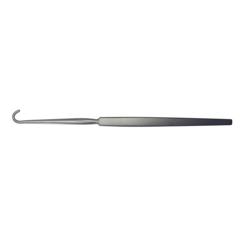 BR Surgical, LLC Hook Nerve Graham 6-1/2" Blunt Single Prong Stainless Steel Each - BR40-06116