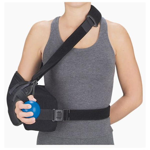 Deroyal Industries Inc Sling Abduction P.A.D. II Shoulder Foam Pillow Black Size Small Universal Each - 11630005