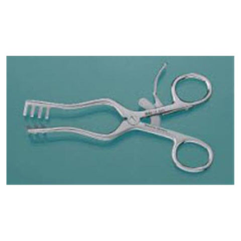 Miltex Retractor Weitlaner 9-1/2" Blunt 3x4 Teeth Stainless Steel Each - Integra Miltex - 11-622