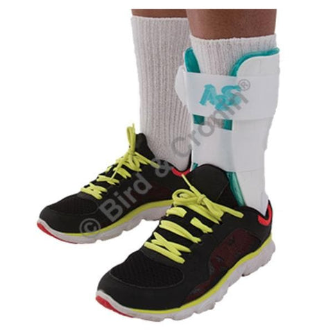 Bird & Cronin Stabilizer Brace AS 2 Regular Ankle Thermoplastic White 10.5" Universal Each - 0814-0734