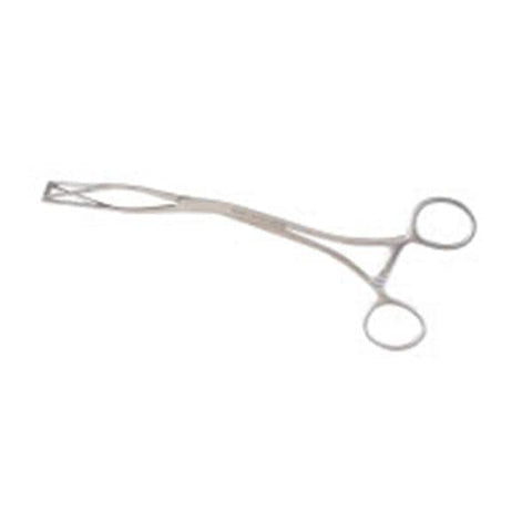 Miltex Forcep Hemostatic Lovelace 7-1/4" 1" Jaw Angled Stainless Steel Each - Integra Miltex - 14-66