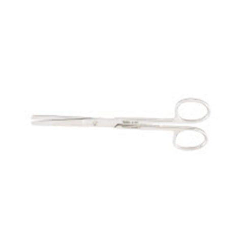 Miltex Scissors Surgical Deaver 5-1/2" Blunt/Blunt Straight Stainless Steel Each - Integra Miltex - 5-104