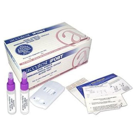 Jant Pharmacal Corp. Accutest iFOB: FOB Test Kit CLIA Wvd W/ 25 Clctn Kt 2Smpl 20/Bx - CS612